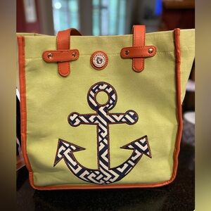 Spartina Tote with embroidered anchor